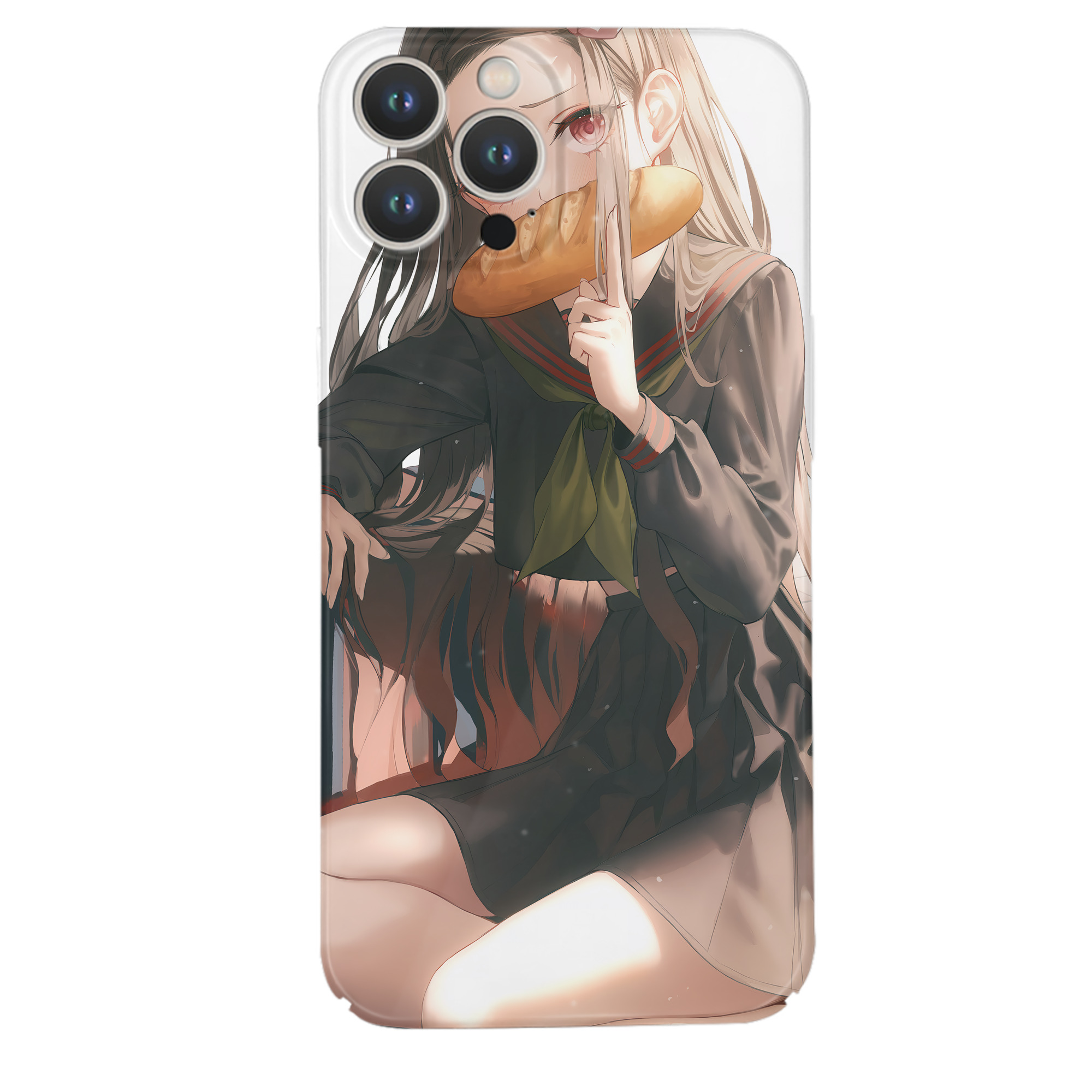（画像用） 鬼滅の刃（きめつのやいば）竈門 禰󠄀豆子／かまど ねずこ Kamado Nezuko 【iPhone 14シリーズ対応】ハードケース